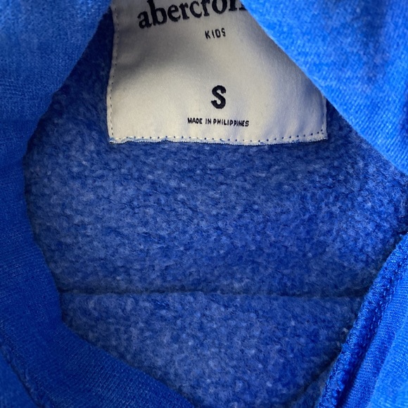 Abercrombie Kids size S blue hoodie. - Picture 6 of 6